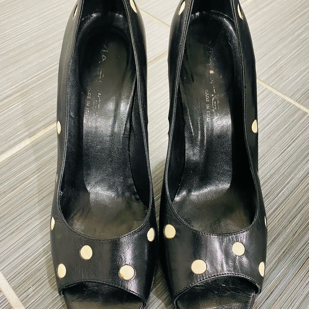 Via Spiga Peep Toe Pumps